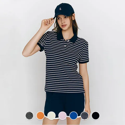 [지오다노/본사] 315504 여 클래식 폴로 카라티