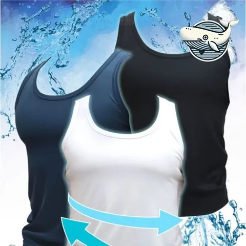 [모로엠] 남성 여름 쿨링 기능성티셔츠 속옷 ON-UW-QWFHJ3VT