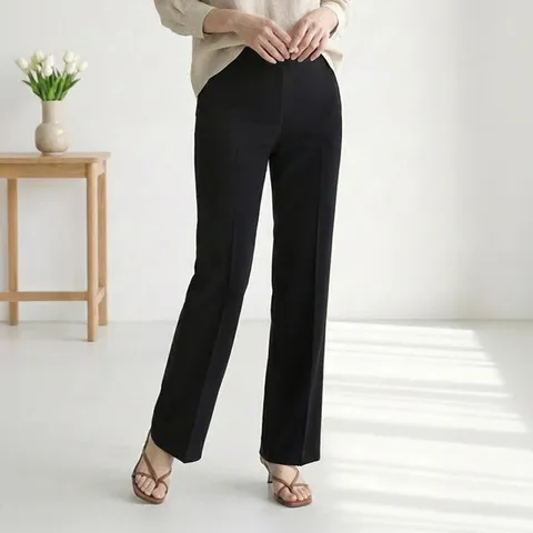 (여름신상) 여성 편한 스판 일자팬츠 여름원단