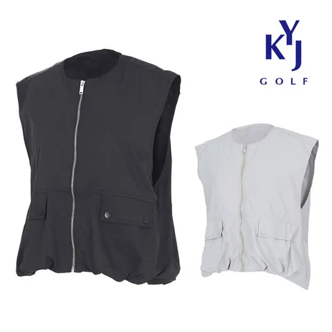 봄여름 스윙 라이트 조끼 레이어링 여성 골프 베스트 KPSLVE01