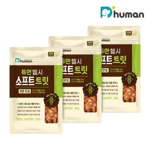 듀먼 헬시 소프트 트릿 100g 튼튼관절 3팩
