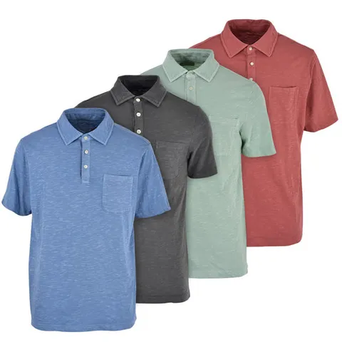 남성 여름 냉감 쿨링원단 반팔카라티셔츠 4종택1