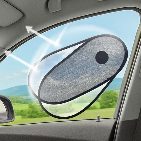 붙이면 끝 각도조절 차량용 햇빛가리개 창문 가림막