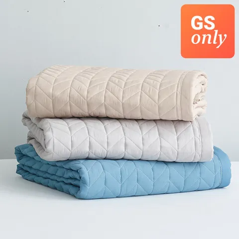 [GS단독] NEW신상 미끄럼방지 제이나 워싱 사계절 누빔 밴딩패드 균일가(SS/Q)