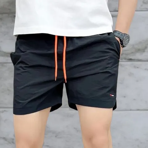 [옷자락]남자 밴딩 야광스트링 3부 운동복 트임 반바지