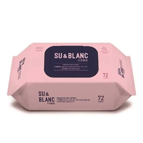 수앤블랑)물티슈(캡형/72매)