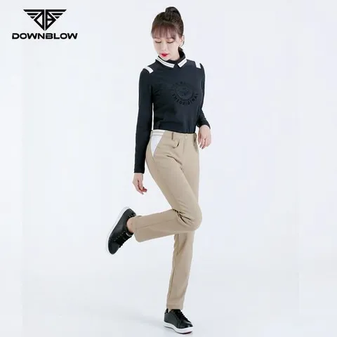 여자골프웨어기모세트 패션 데일리 웨어