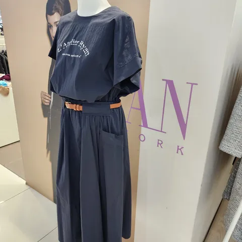 [리안뉴욕]허리밴딩원피스(RTEWOP010)