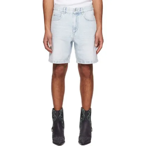 이사벨 반바지 블루 제프리 데님 쇼츠 251600M193002