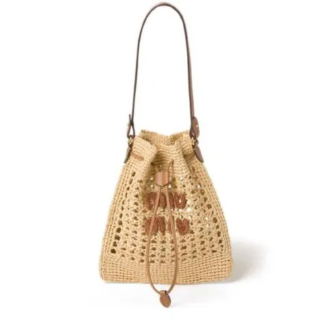 미우미우 미우미우 베이지 버킷백 2003926