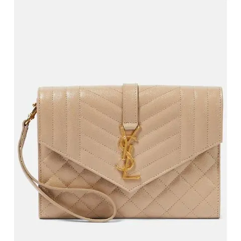 생로랑 Envelope 마틀라세 레더 클러치 P00869263