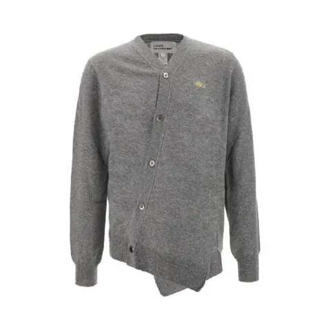 꼼데가르송 라코스테 비대칭 울 가디건 1193794