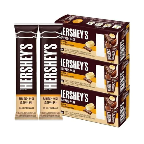[매일유업]얼려먹는 아이스크림 허쉬 초코바나나 85ml 18개입