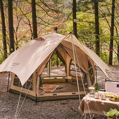 [ 현대백화점 ][아이더] DUA24A01 이지 돔 텐트  4인 이상 글램핑 차박 아웃도어 등산 여행