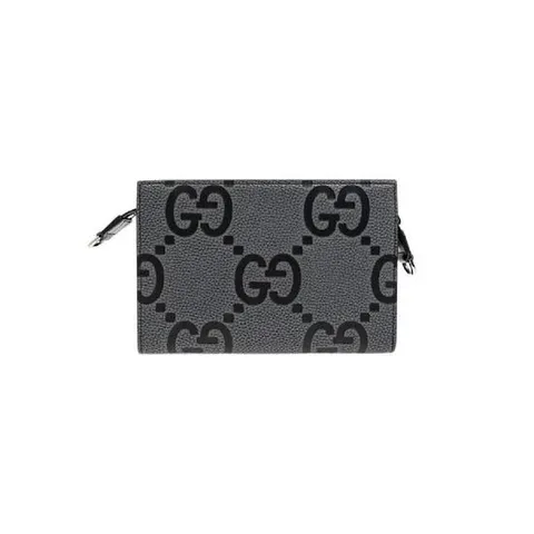 구찌 GG 점보 미니 크로스바디백 블랙 795240-AAECE-1046