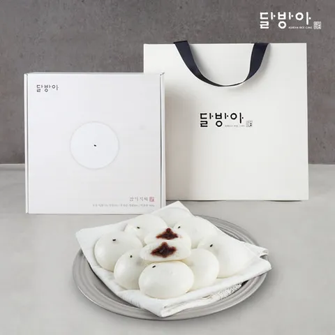 달방아 팥앙금 무앙금 잔기지떡 기정떡 1박스+쇼핑백