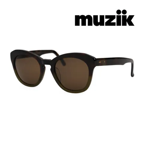 뮤지크 BLUES 15 블루스 캣아이 뿔테 오버사이즈 프랑스 선글라