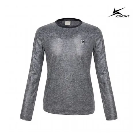 [코몽트][코몽트] 기능성 방풍 긴팔 티셔츠 카키_차콜
