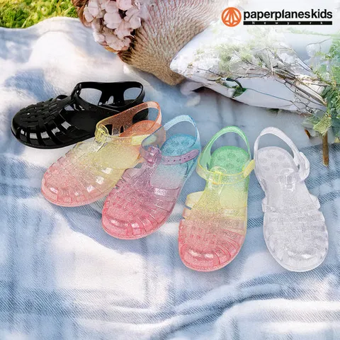 페이퍼플레인키즈 어린이 토들러 물놀이 아쿠아 아동 샌들 여름 여아 남아 키즈 슈즈 젤리 비치 신발