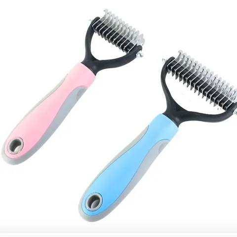 반려 엉킨털 브러쉬 펫브러쉬 고양이털청소기 슬릭커 강아지털빗 고양이빗