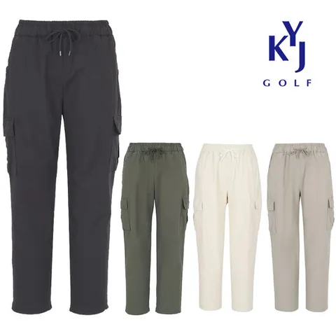 여름 린넨 워싱 세미와이드 마바지 남성 카고팬츠 DPMMSL85