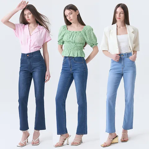 [뱅뱅]썸머 뱅뱅 여성 시그니처 라이크라 데님 3종