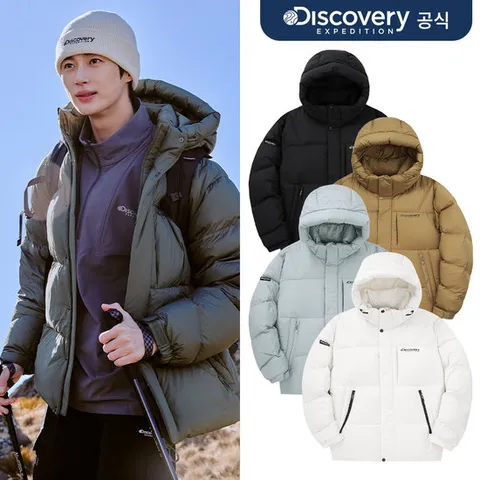 [택가 379,000] [디스커버리] 남성 베른 구스다운 숏패딩 5종 택1 DMDJ6A046-SET