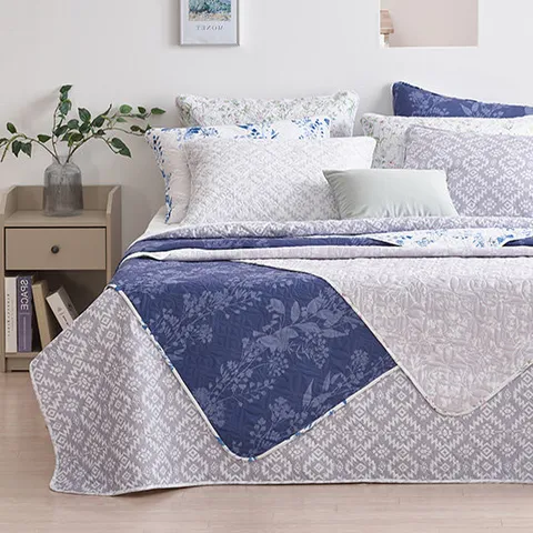 메종노아 노마드 모노 썸머 워싱 스프레드 베개커버 세트 SS 3색상