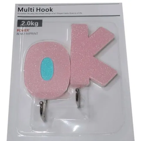 아이센 벽 후크 고리 옷걸이 모자 마스크 걸이 2P