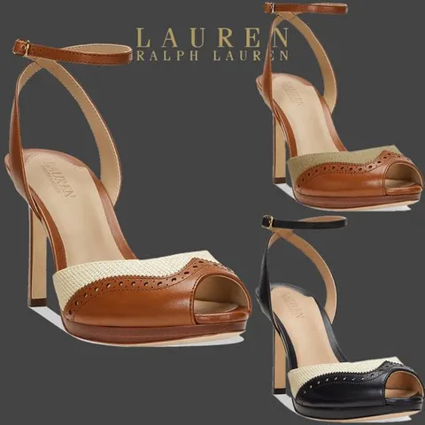 폴로 랄프로렌 20987779 여자 Kyla 윙팁 정장 드레스 샌들 구두