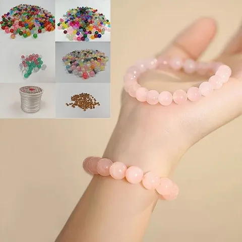 비즈공예 부자재 모음 구슬 팔찌 키링 우레탄실 유리