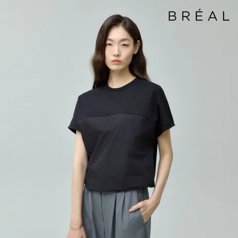 브리엘 투톤 블라우스 1종[런칭 가격 59,900원]