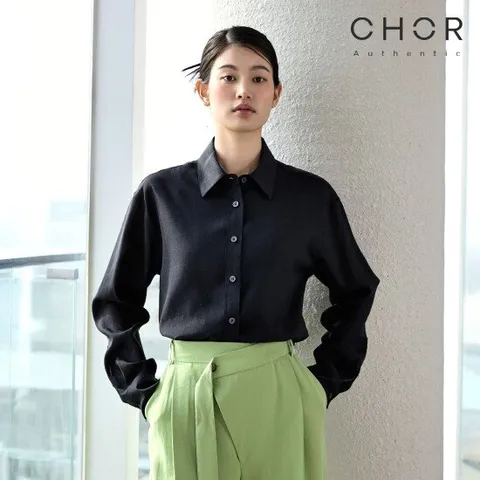 코어 어센틱 린넨 크롭 셔츠 1종 [런칭 가격 59,900원]