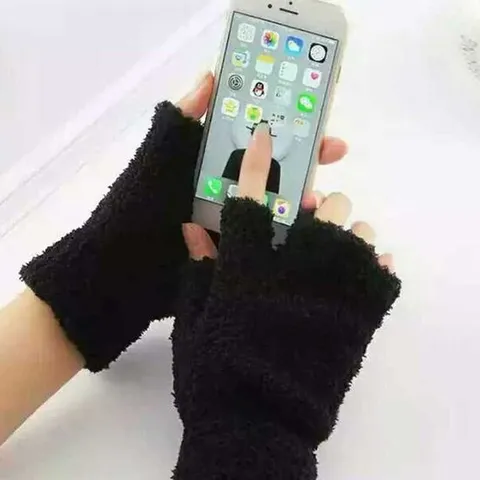 스마트 폰 터치 키보드 손가락 반 장갑 핸드 워머