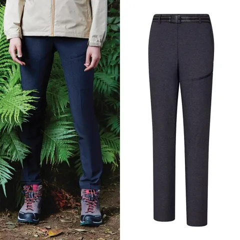 콜핑 여성 여름 투톤 스트레치 등산 바지
