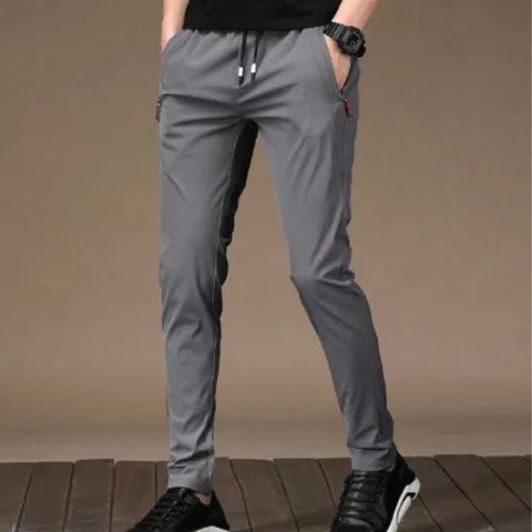 남자 허리밴딩 봄여름 팬츠 지퍼포켓 트레이닝팬츠