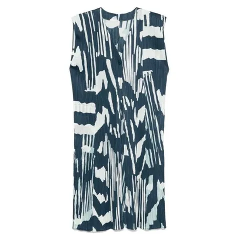 플리츠 플리즈 여성 블루 미니 드레스 PP56JE703 77