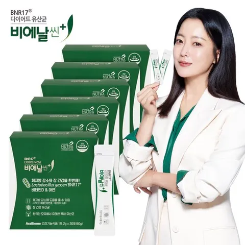 BNR17 비에날씬 플러스 다이어트 유산균 6개월