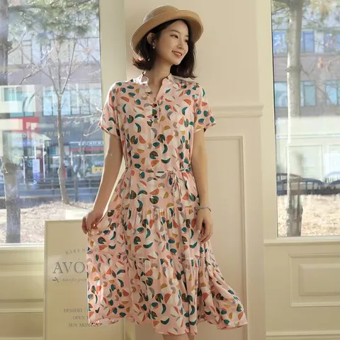 빼빼닷컴 자체제작 스트링세트 반오픈 레이온 롱원피스