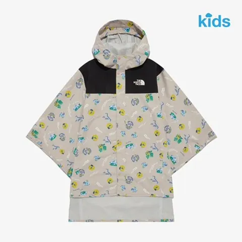[ 현대백화점 ]노스페이스 키즈 NJ2HR21S 베이지 노벨티 마운틴 판쵸