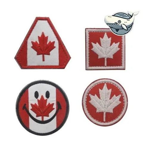 다채로운 패턴 자수 패치 다양한 용도 캐나다