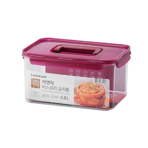 반찬통 락앤락 비스프리 모듈러 김치통 4.8L