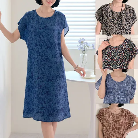 [엄마옷 로즈맘] 화윤풍기인견원피스2