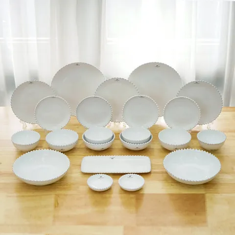 [정가 962,000원] 55% 할인 리퍼 코스타노바 펄화이트 4인세트 22P