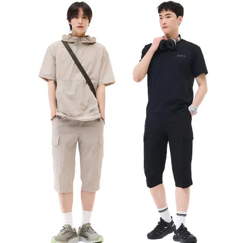 [체이스컬트] 남성 데일리 카고 7부 반바지 3컬러