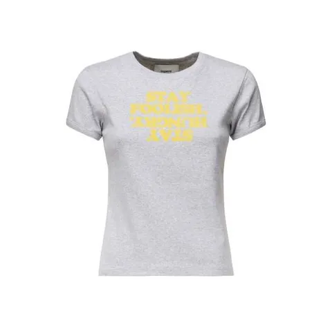 코페르니 반팔 티셔츠 COPJS07F5012P GRYYLW Grey Yellow