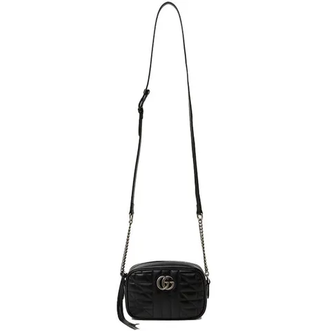 25 FW 구찌 GG Marmont 마몽트 퀼트 미니 숄더백 634936 UM8BN 1000