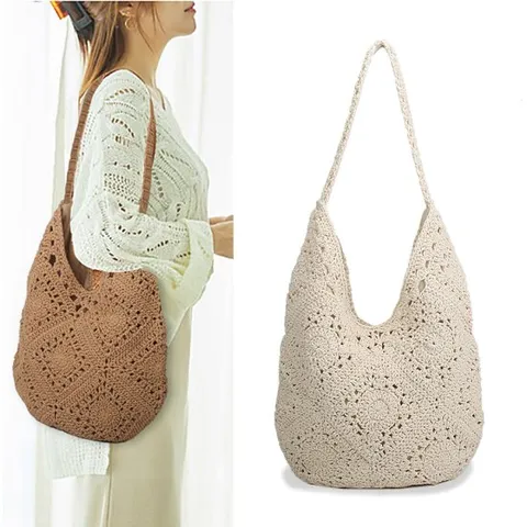 라엘라베어 코리아. 제이블 써머 니트 숄더백. RA25-116