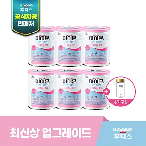 [최신상]하이뮨 프로틴 밸런스 다이어트 케어 6캔