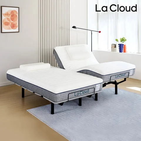 [행사카드할인] 라클라우드 모션베드 EZ모션 + 메모리폼 매트리스 SS20cm / 전동침대